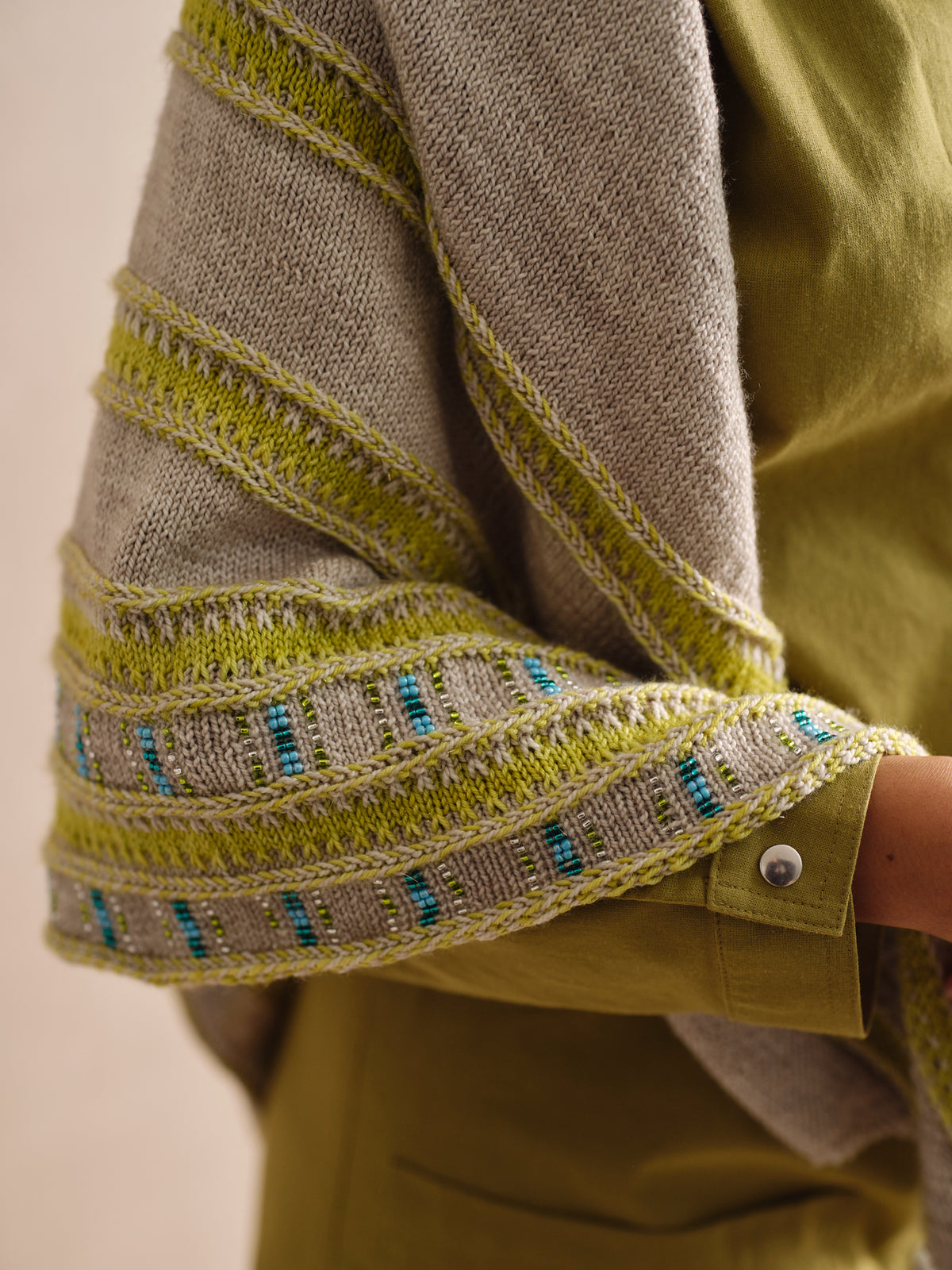 Beaded Colourwork: A Modern Approach to Knitting with Beads by Jeanette Sloan