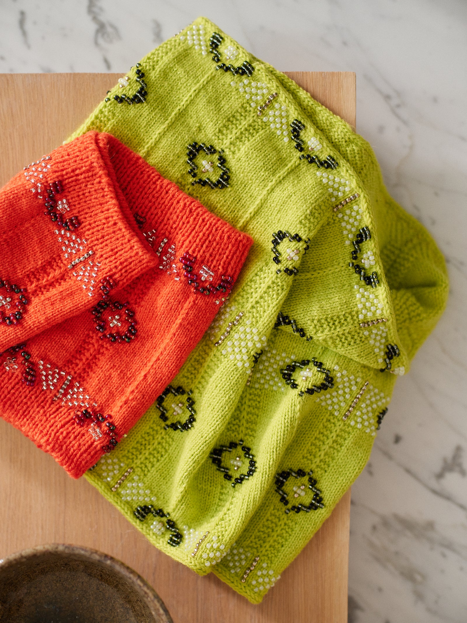 Beaded Colourwork: A Modern Approach to Knitting with Beads by Jeanette Sloan