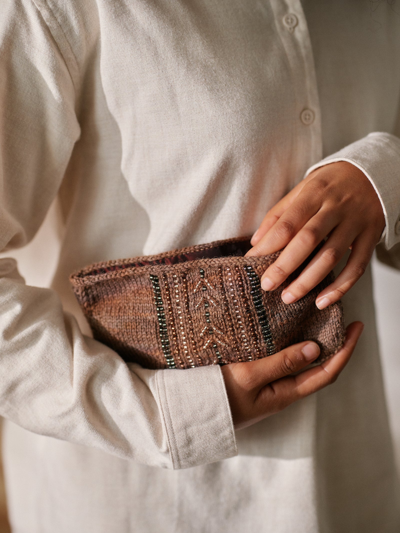 Beaded Colourwork: A Modern Approach to Knitting with Beads by Jeanette Sloan