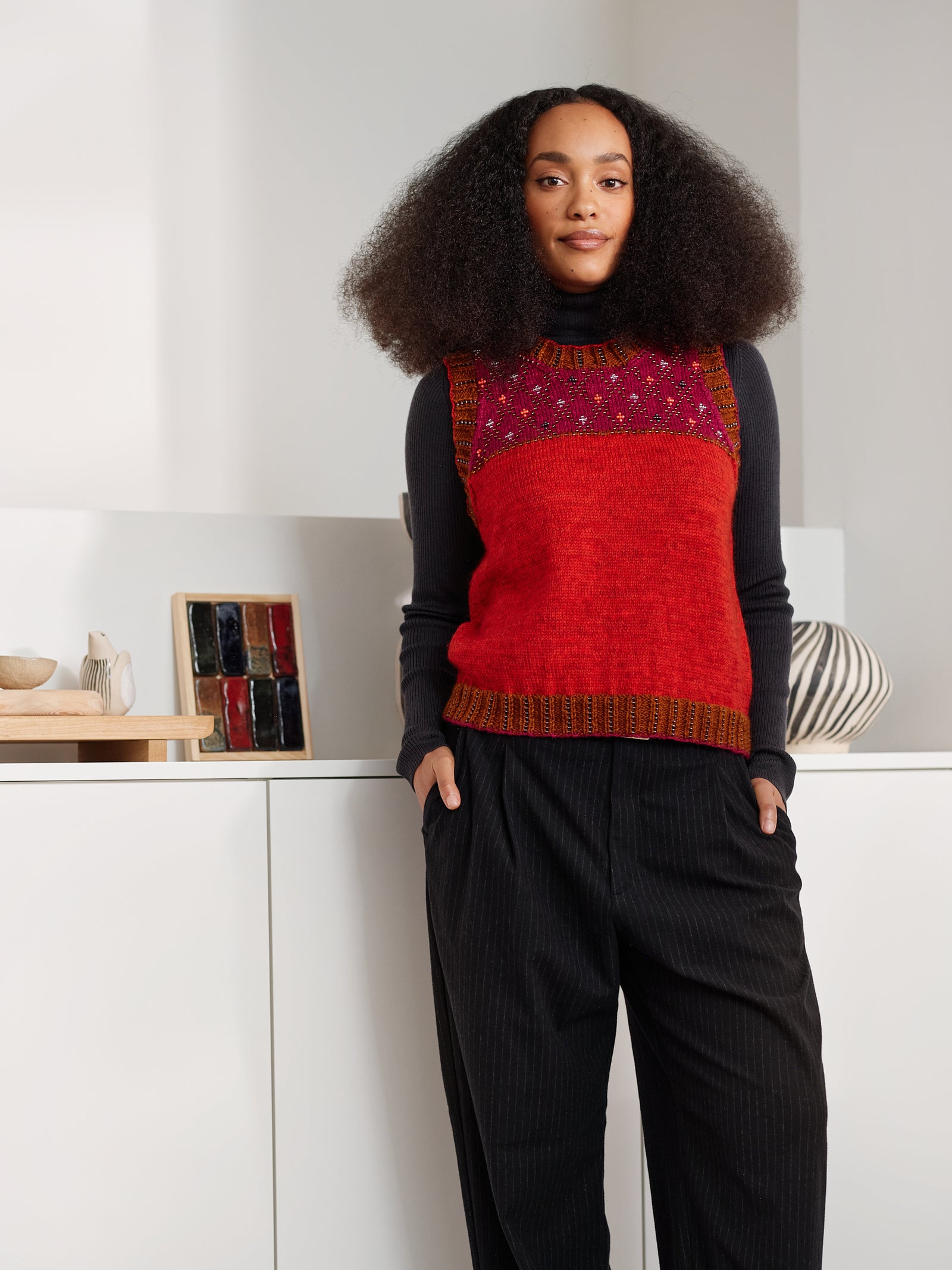 Beaded Colourwork: A Modern Approach to Knitting with Beads by Jeanette Sloan