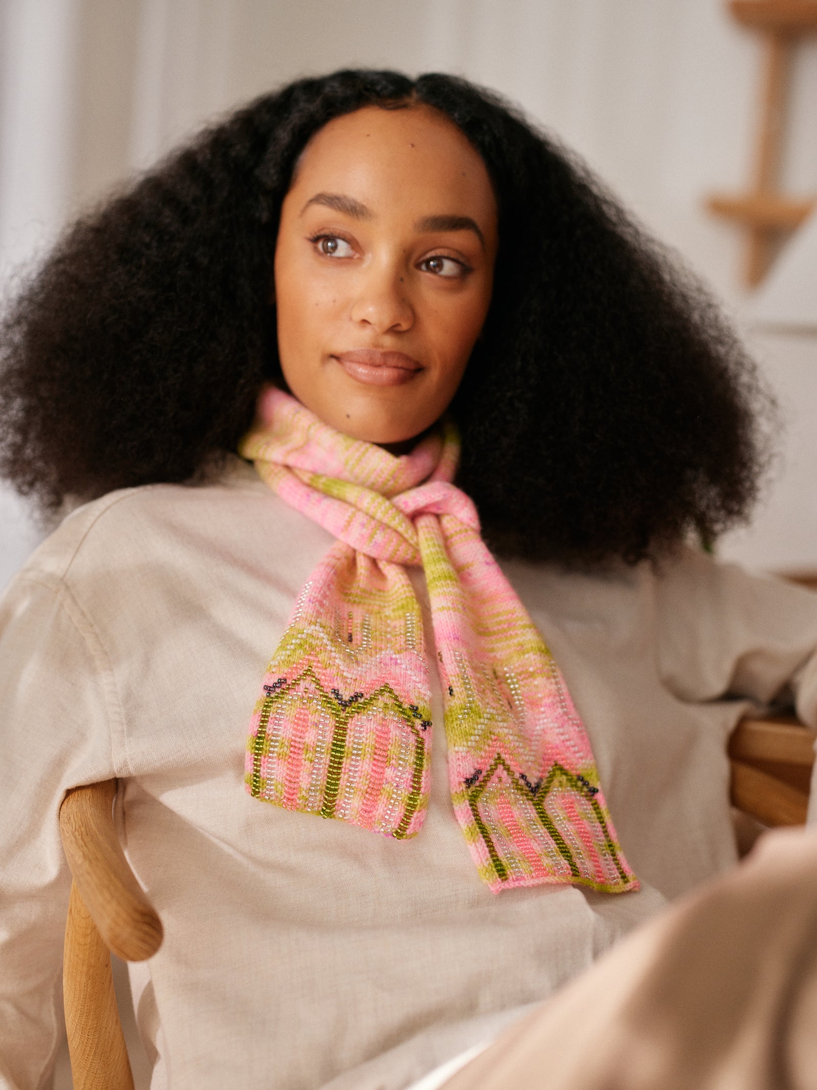 Beaded Colourwork: A Modern Approach to Knitting with Beads by Jeanette Sloan