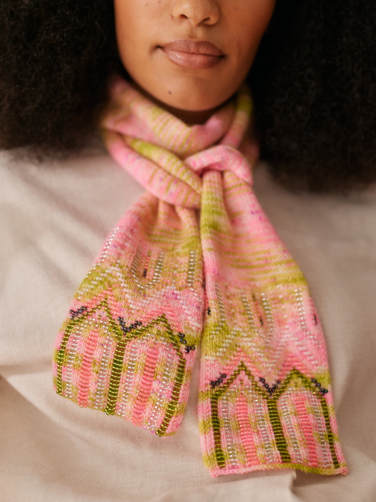 Beaded Colourwork: A Modern Approach to Knitting with Beads by Jeanette Sloan