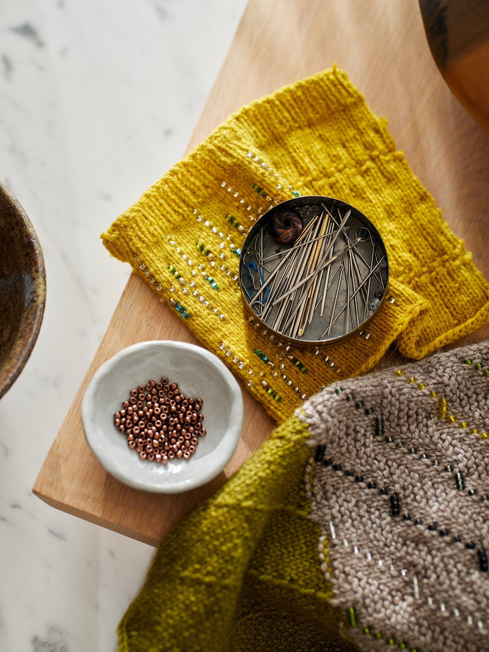 Beaded Colourwork: A Modern Approach to Knitting with Beads by Jeanette Sloan