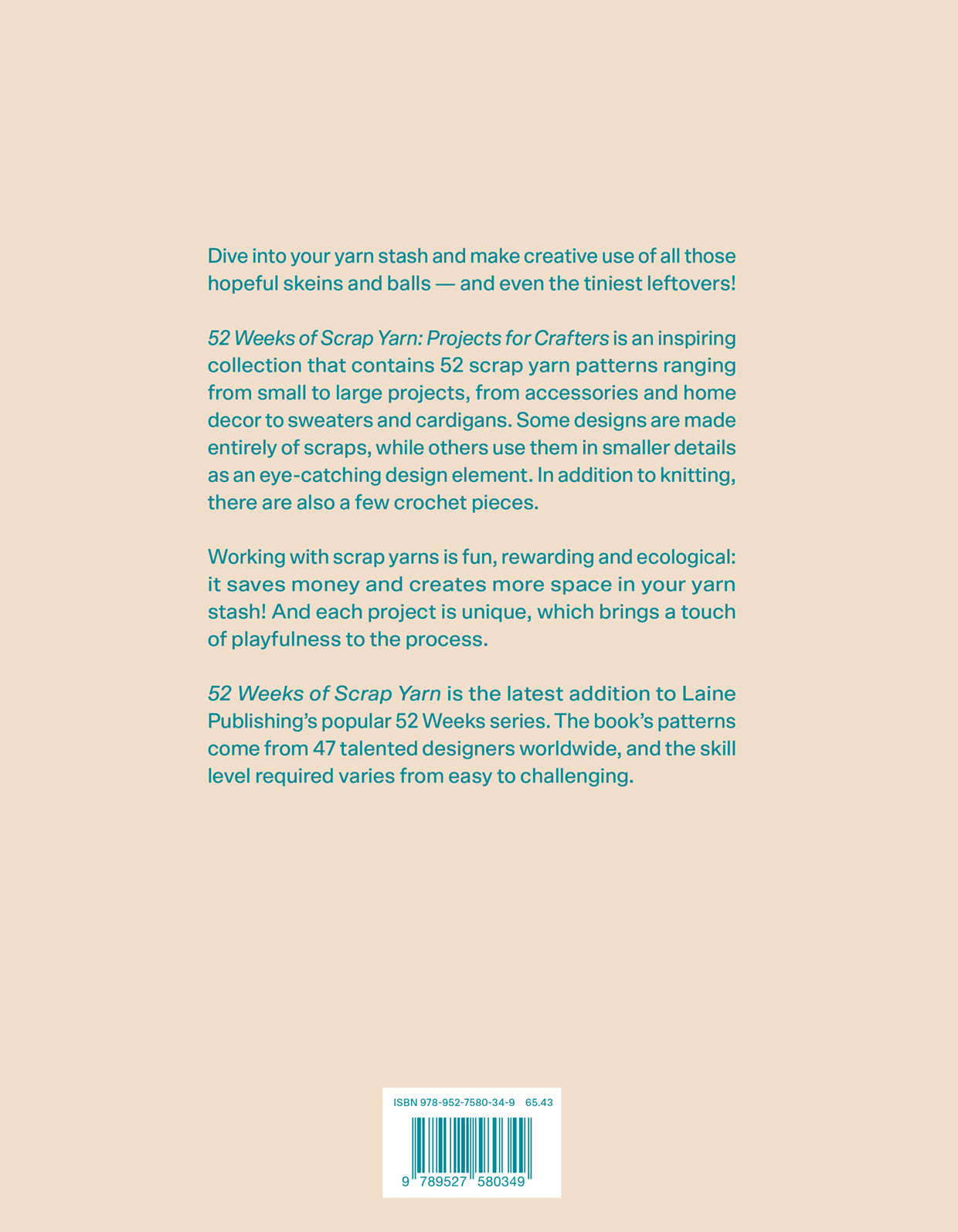 52 Weeks of Scrap Yarn: Projects for Crafters