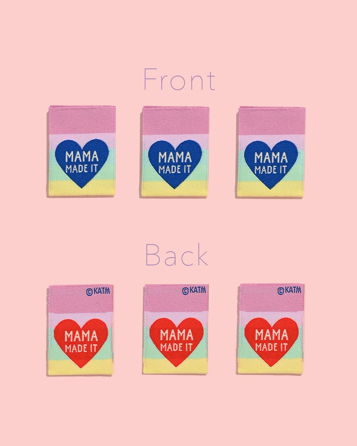 "My Mama Made It" Woven Labels 6 Pack