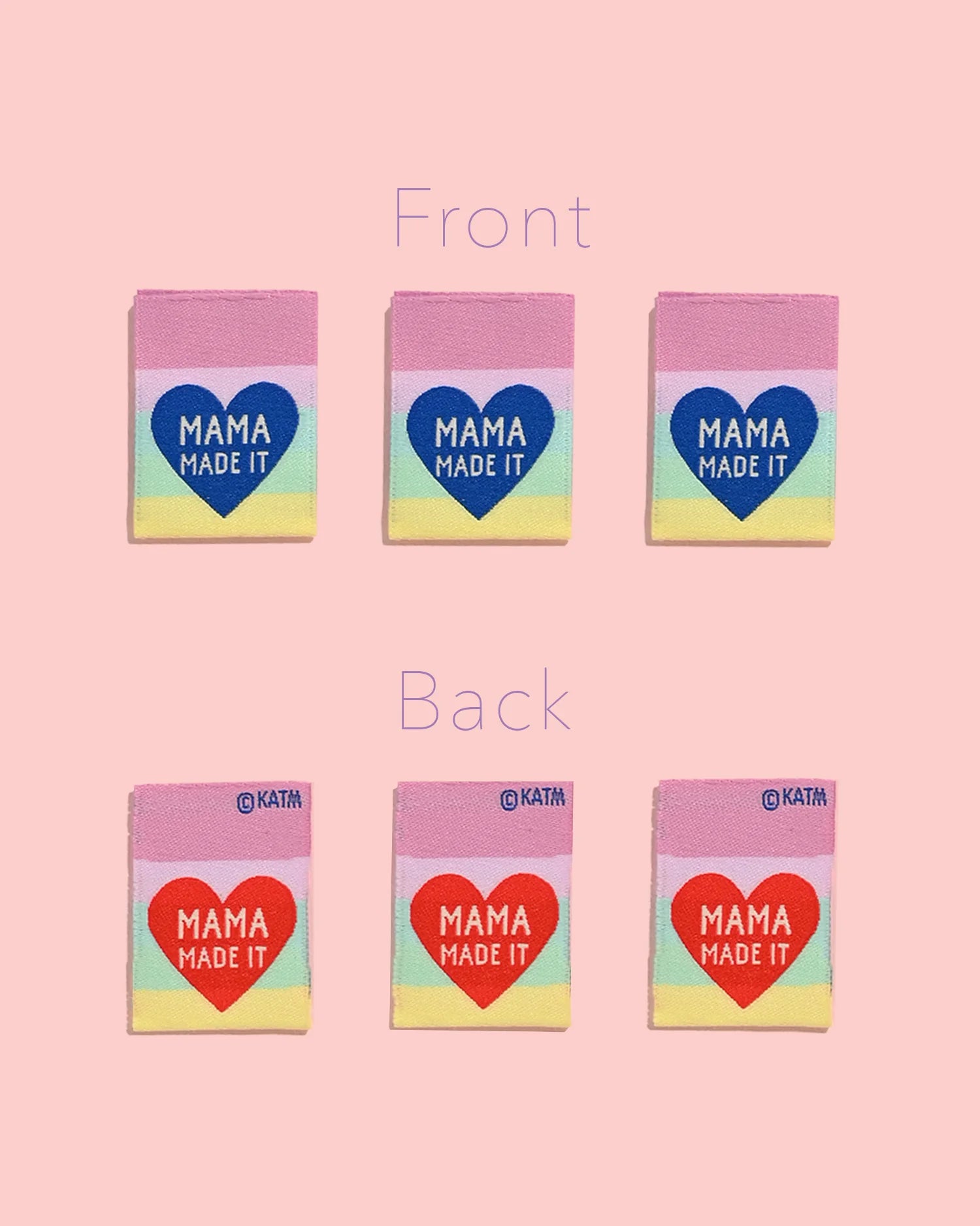 "My Mama Made It" Woven Labels 6 Pack