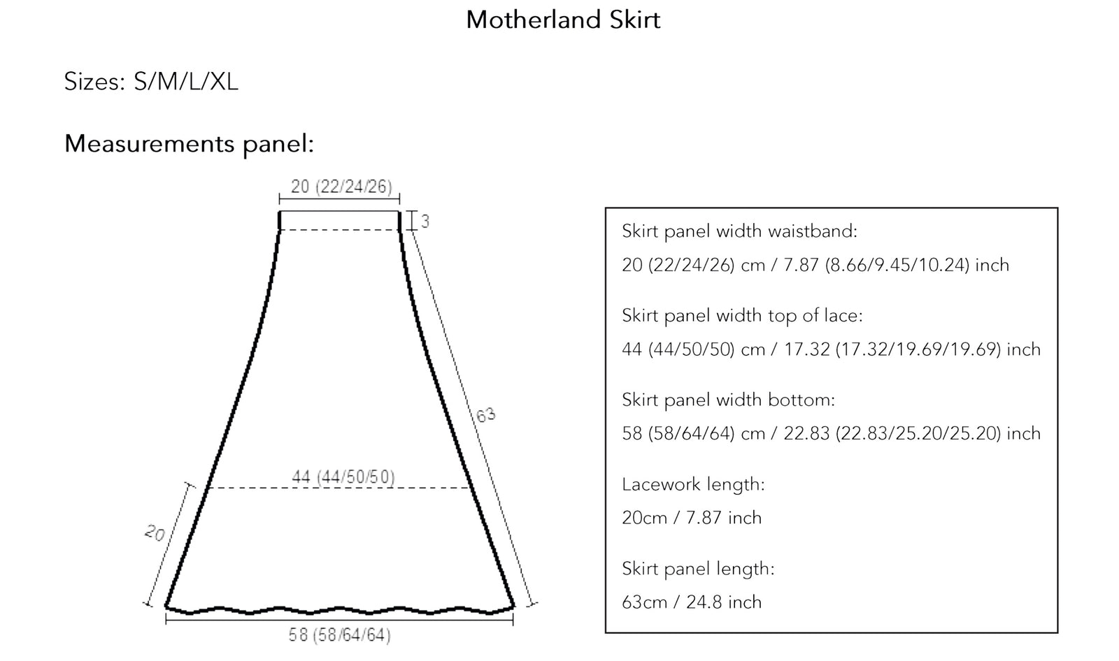 Motherland Skirt Kit with Eriu Elements