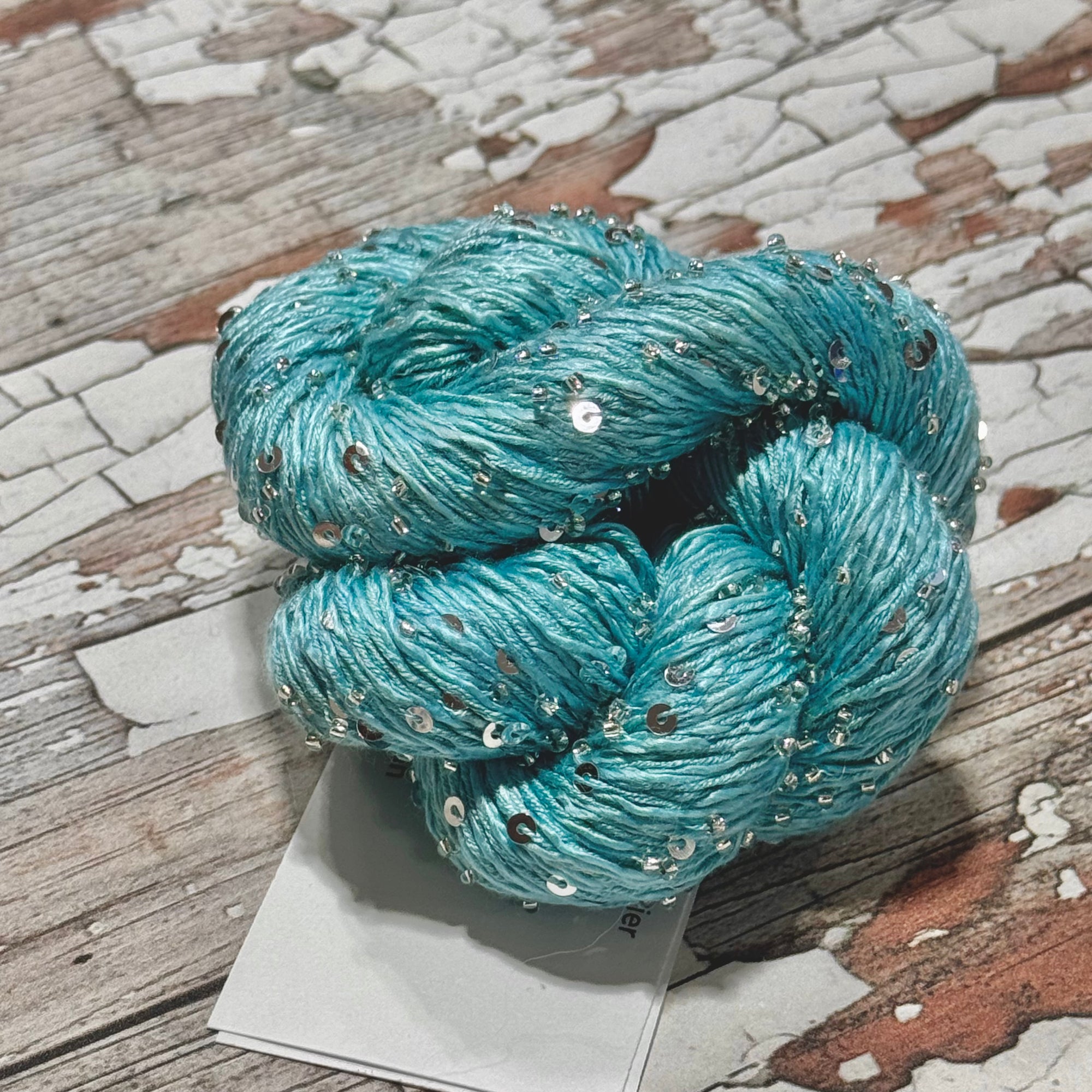 Beaded Silk and Sequins Light