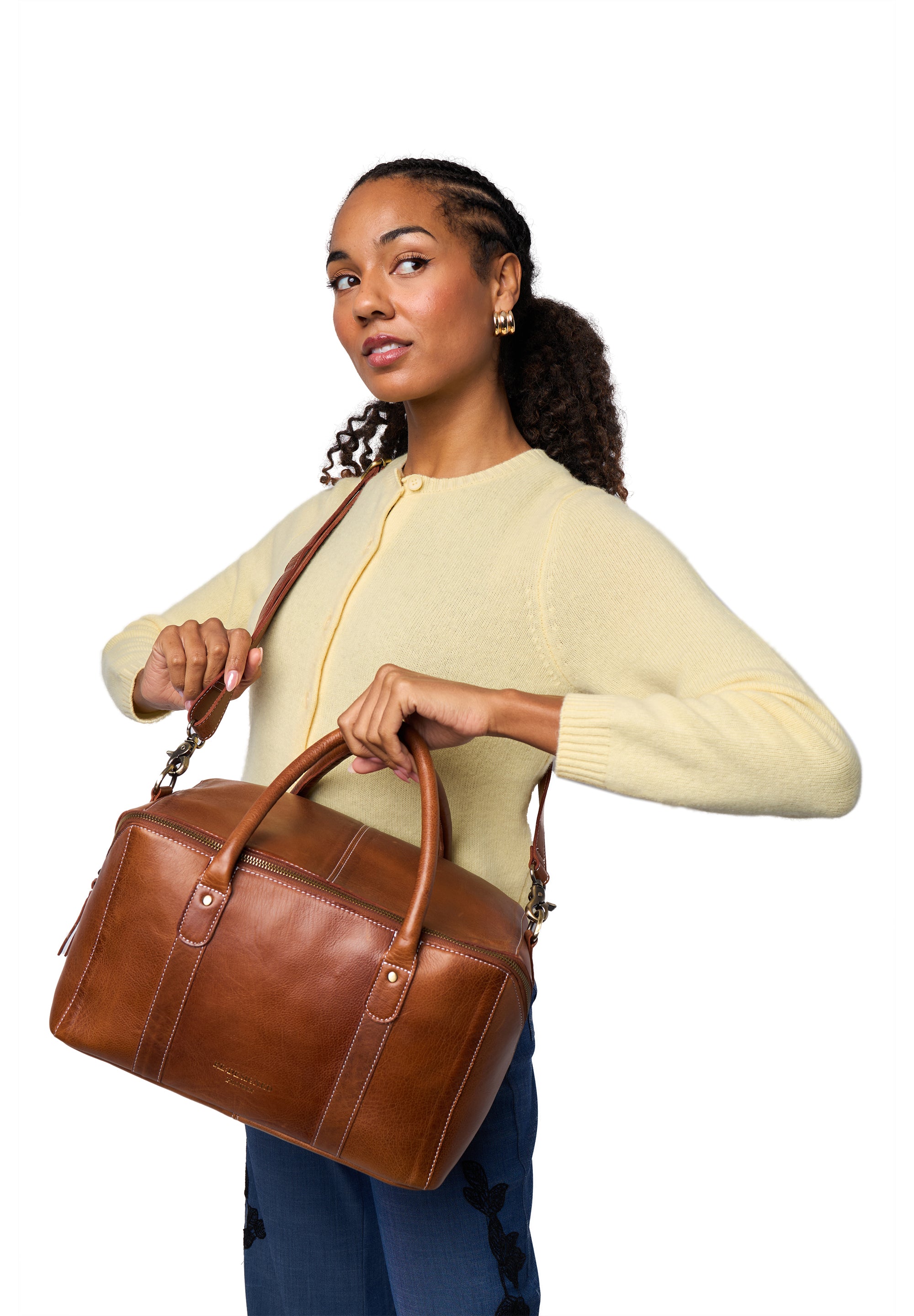 Project 116 Knitting Case by Re:Designed | Leather | Tribe Yarns