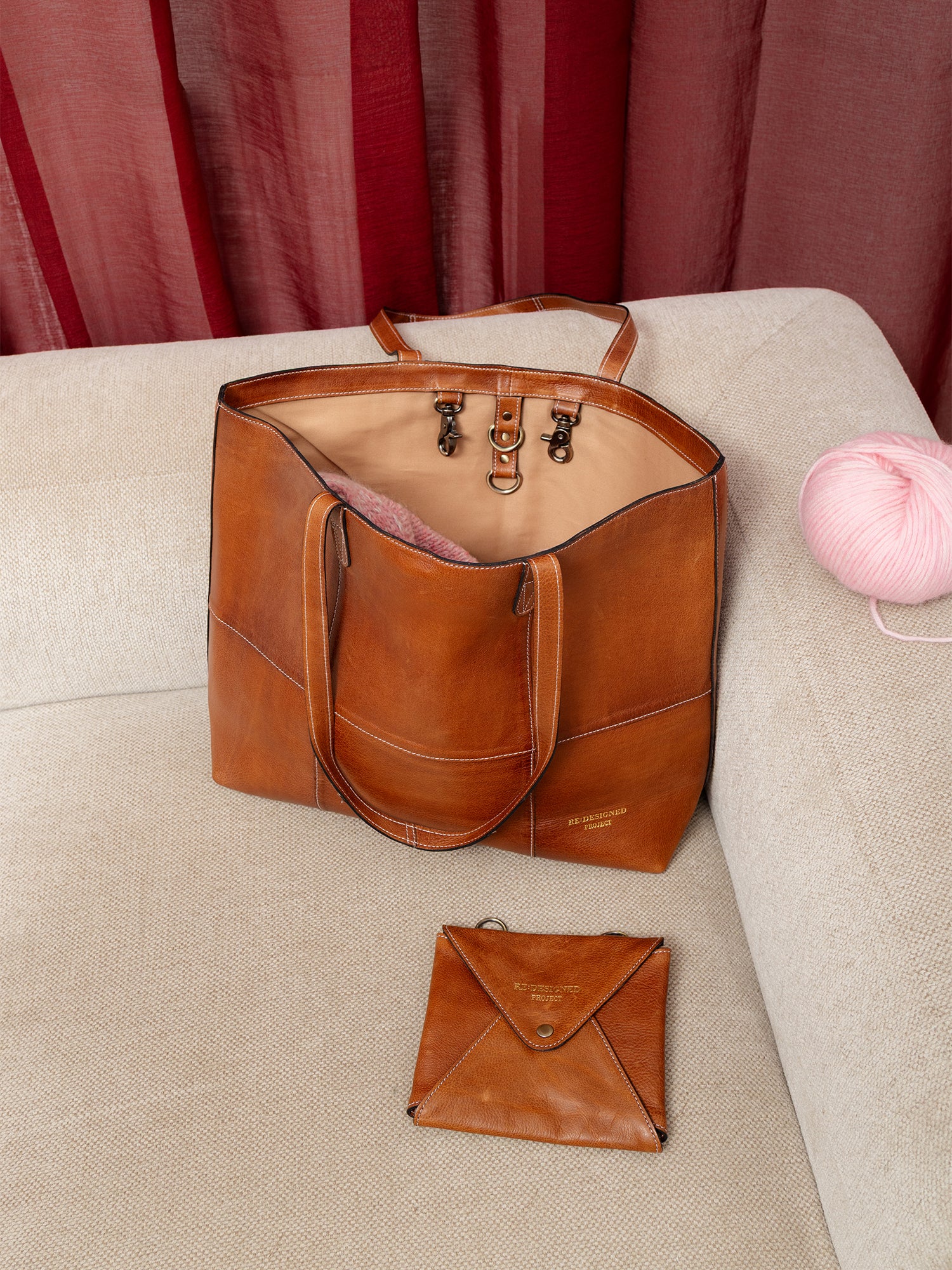 Project 120 Knitting Shoulder Bag by Re:Designed