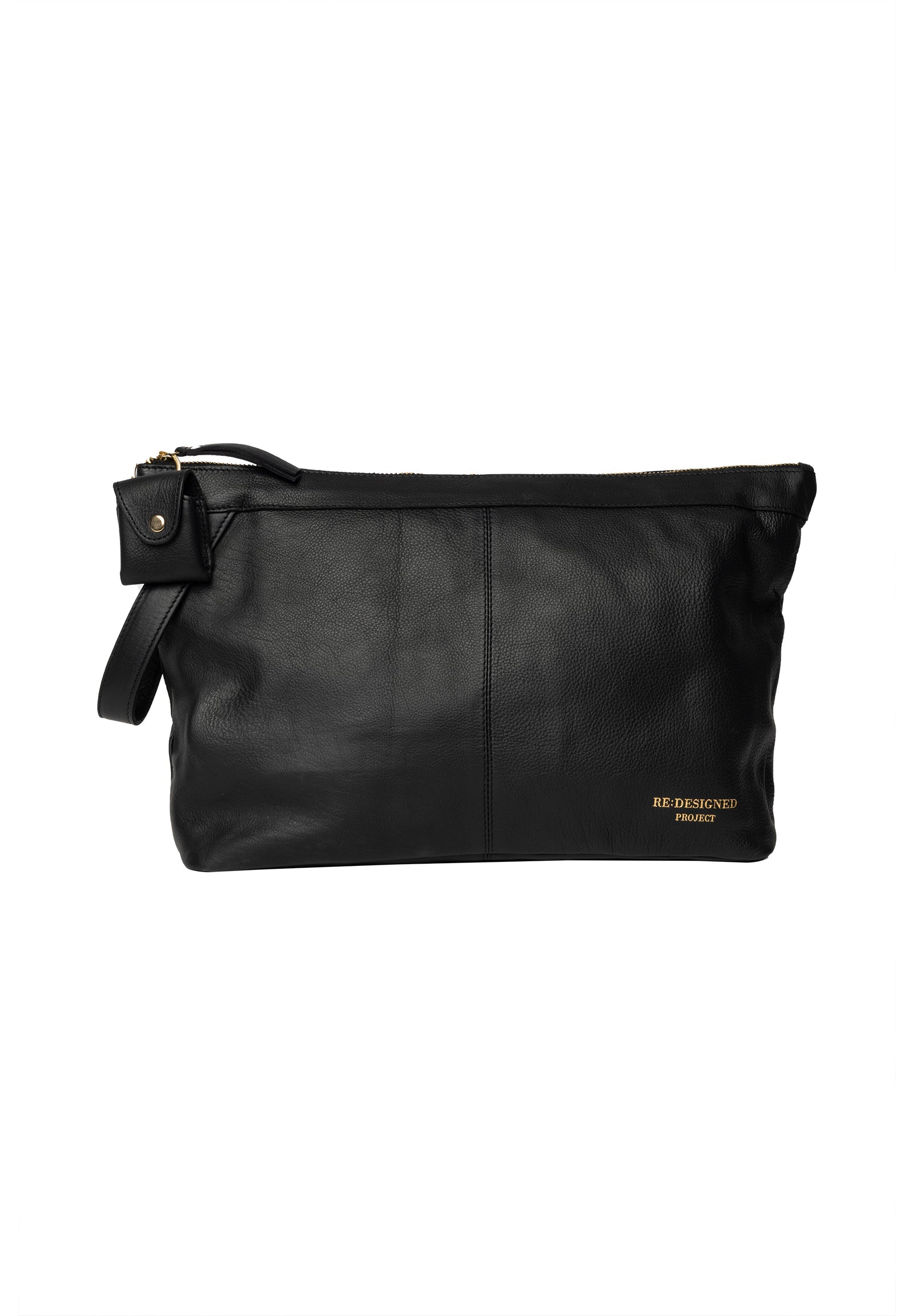 Project 13 Large Leather Clutch by Re:Designed