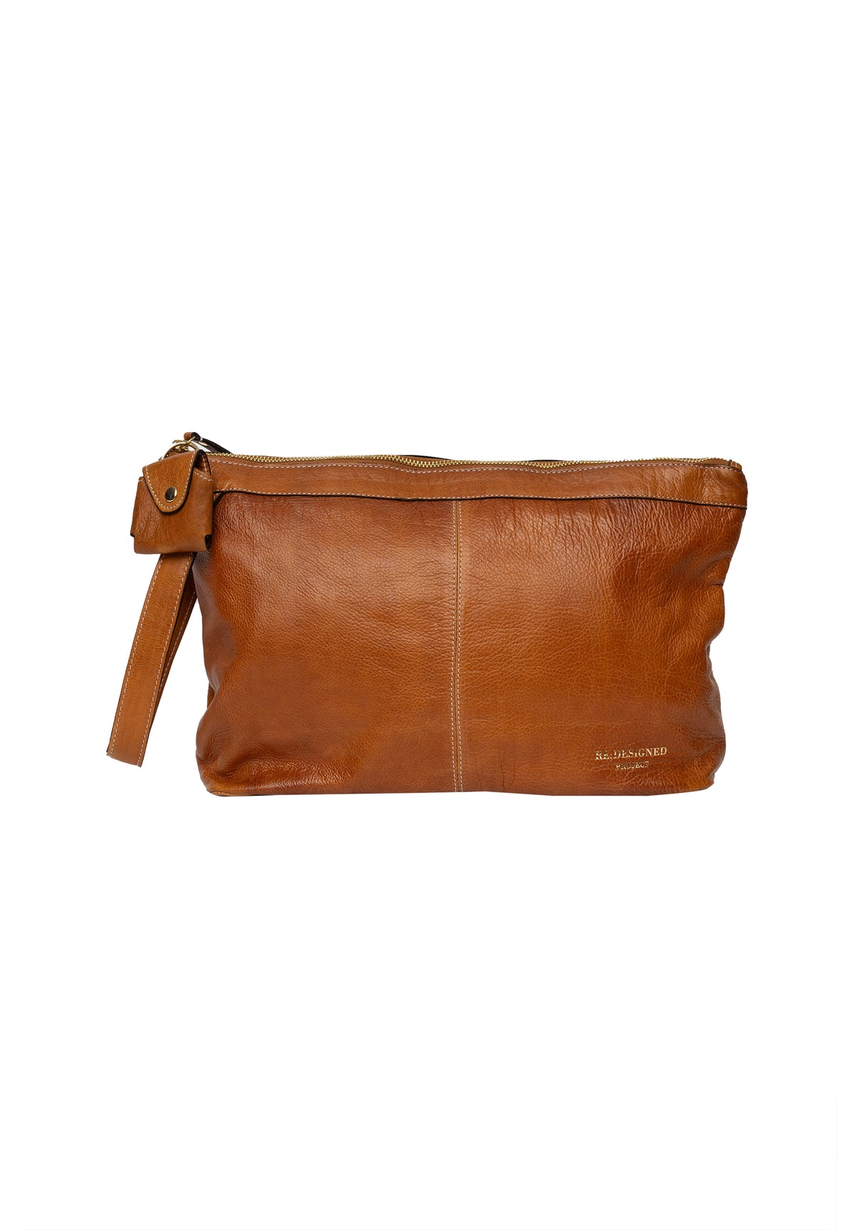 Project 13 Large Leather Clutch by Re:Designed