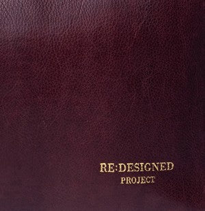 Project 13 Large Leather Clutch by Re:Designed
