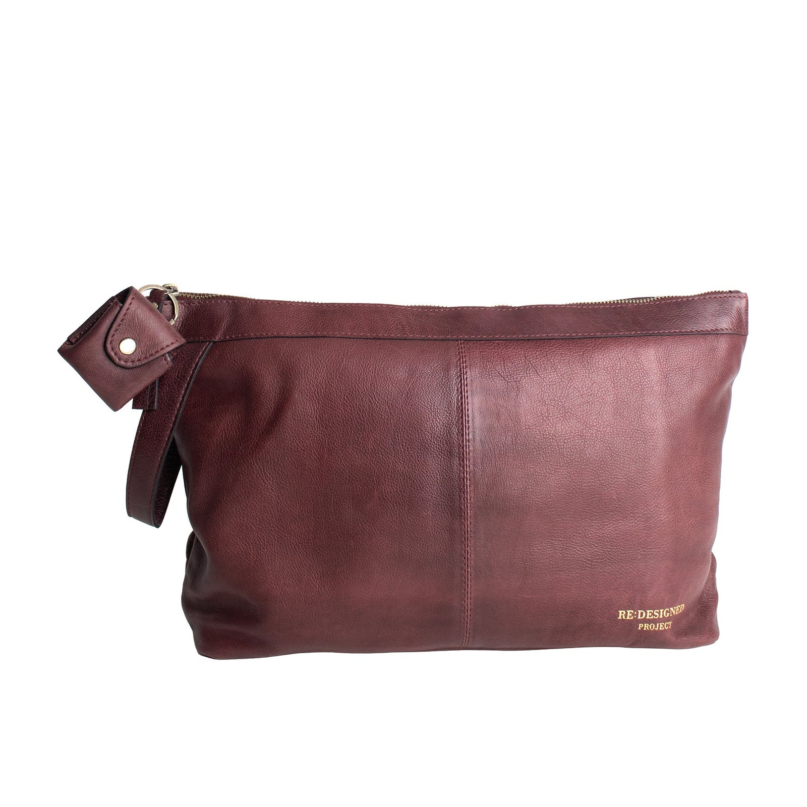 Project 13 Große Leder-Clutch von Re:Designed