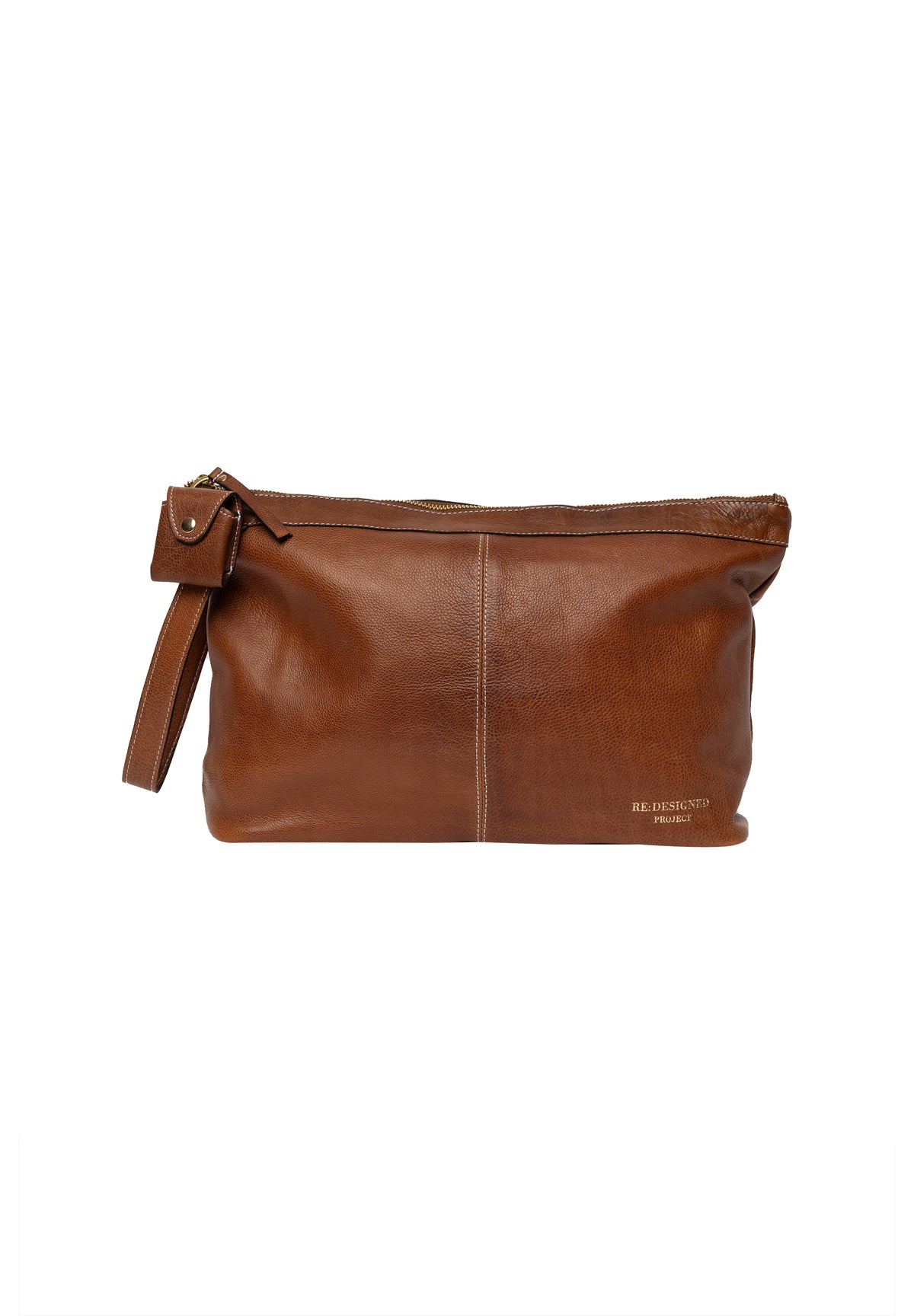 Project 13 Large Leather Clutch by Re:Designed