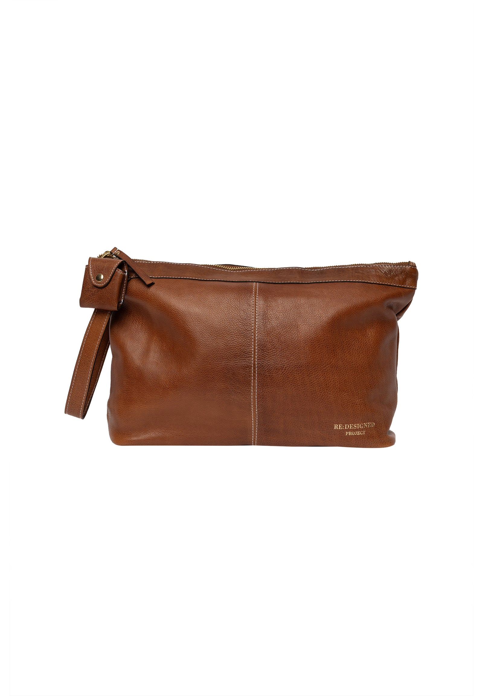 Project 13 Large Leather Clutch by Re:Designed
