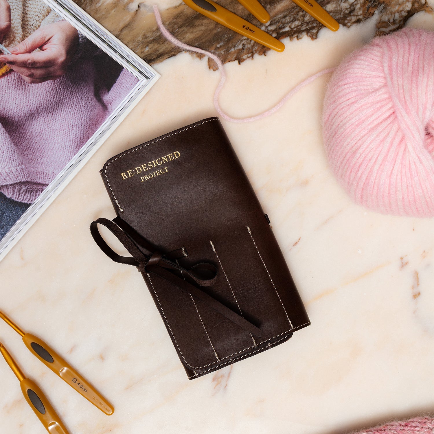 Project 130 Crochet Hook Roll by Re:Designed