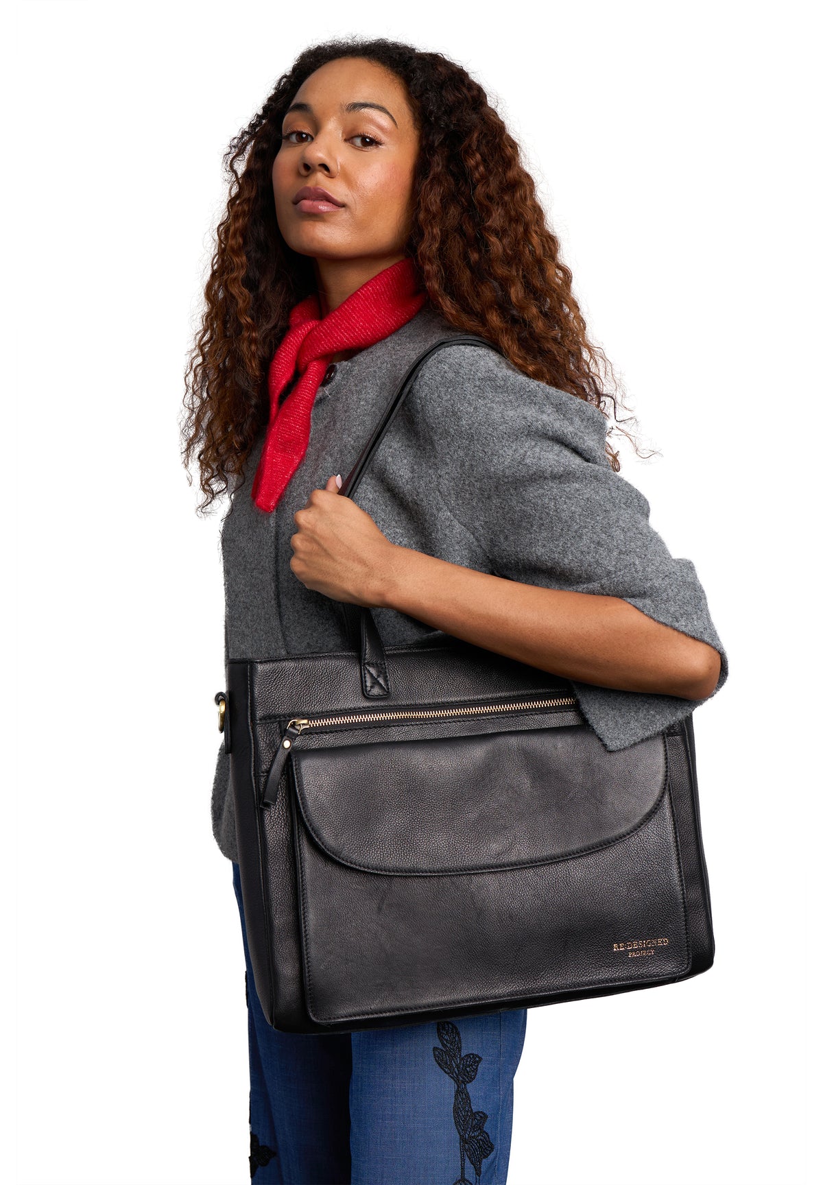 Project 138 Knitting Shoulder Bag by Re:Designed