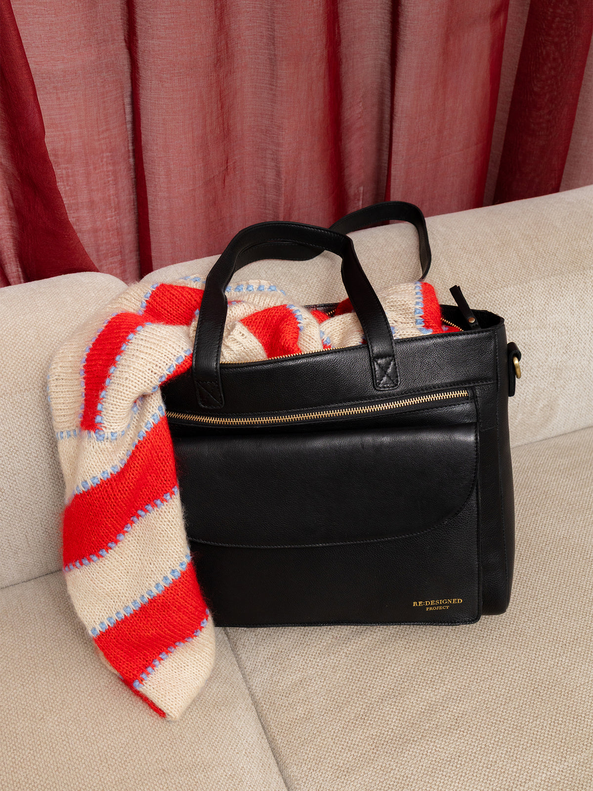 Project 138 Knitting Shoulder Bag by Re:Designed