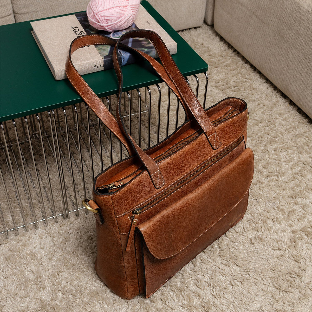 Project 138 Knitting Shoulder Bag by Re:Designed