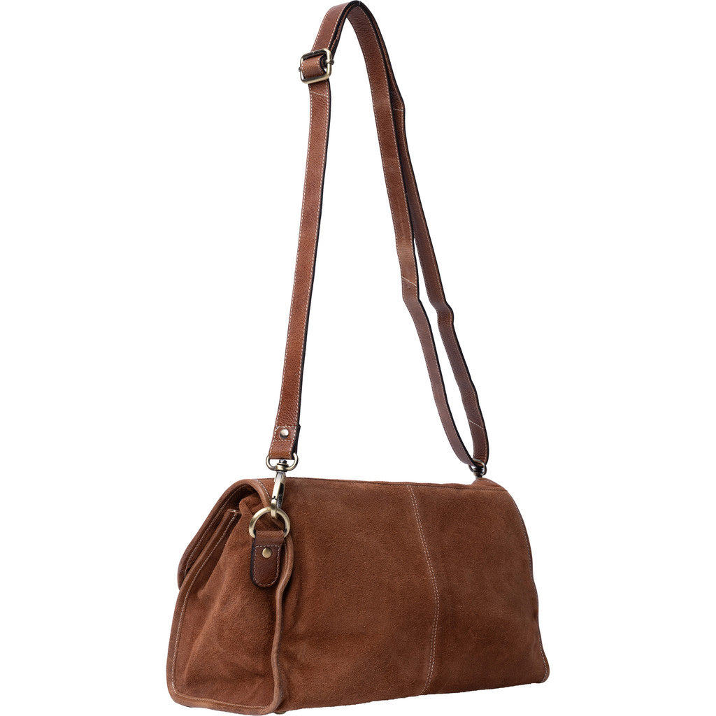 Project 149 SUEDE Crossover Bag by Re:Designed Re:Designed