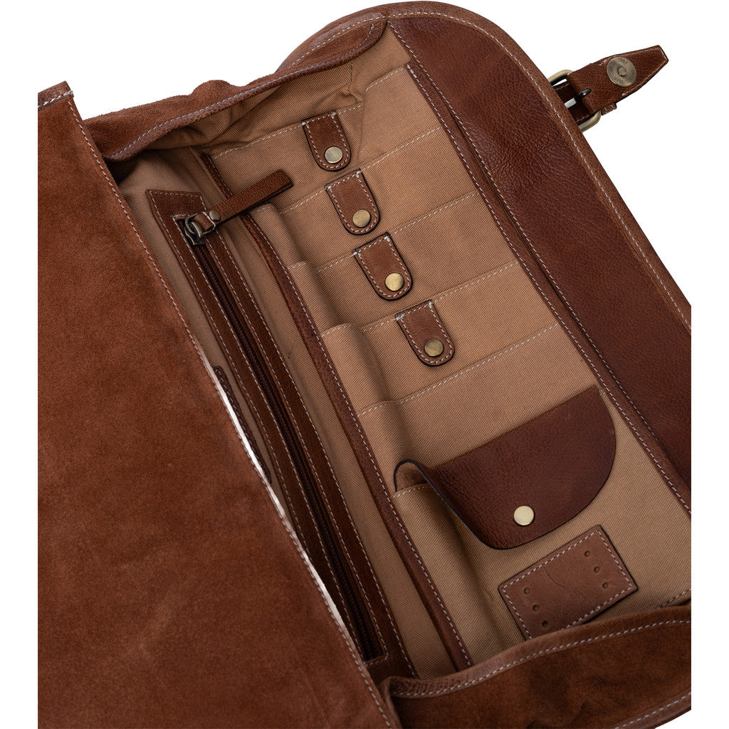 Project 149 SUEDE Crossover Bag by Re:Designed Re:Designed