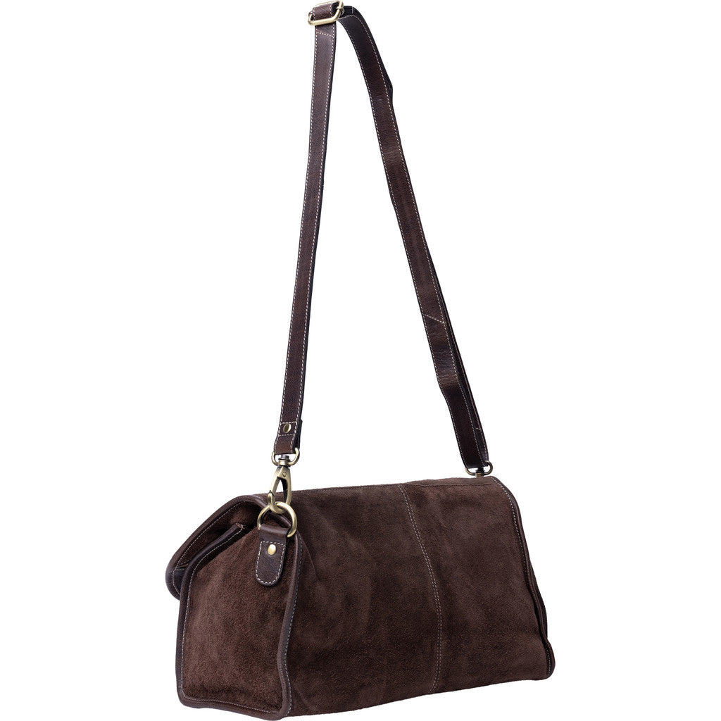Project 149 SUEDE Crossover Bag by Re:Designed Re:Designed