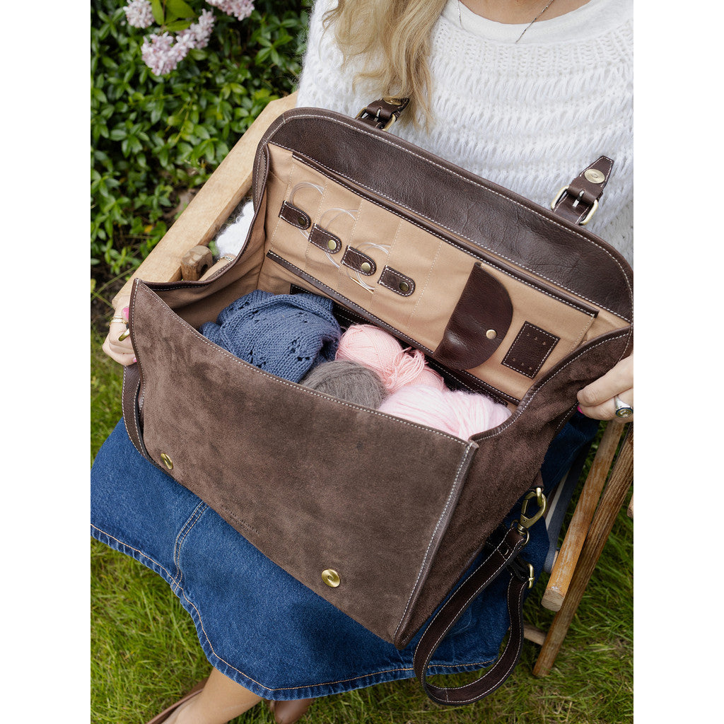 Project 149 SUEDE Crossover Bag by Re:Designed Re:Designed