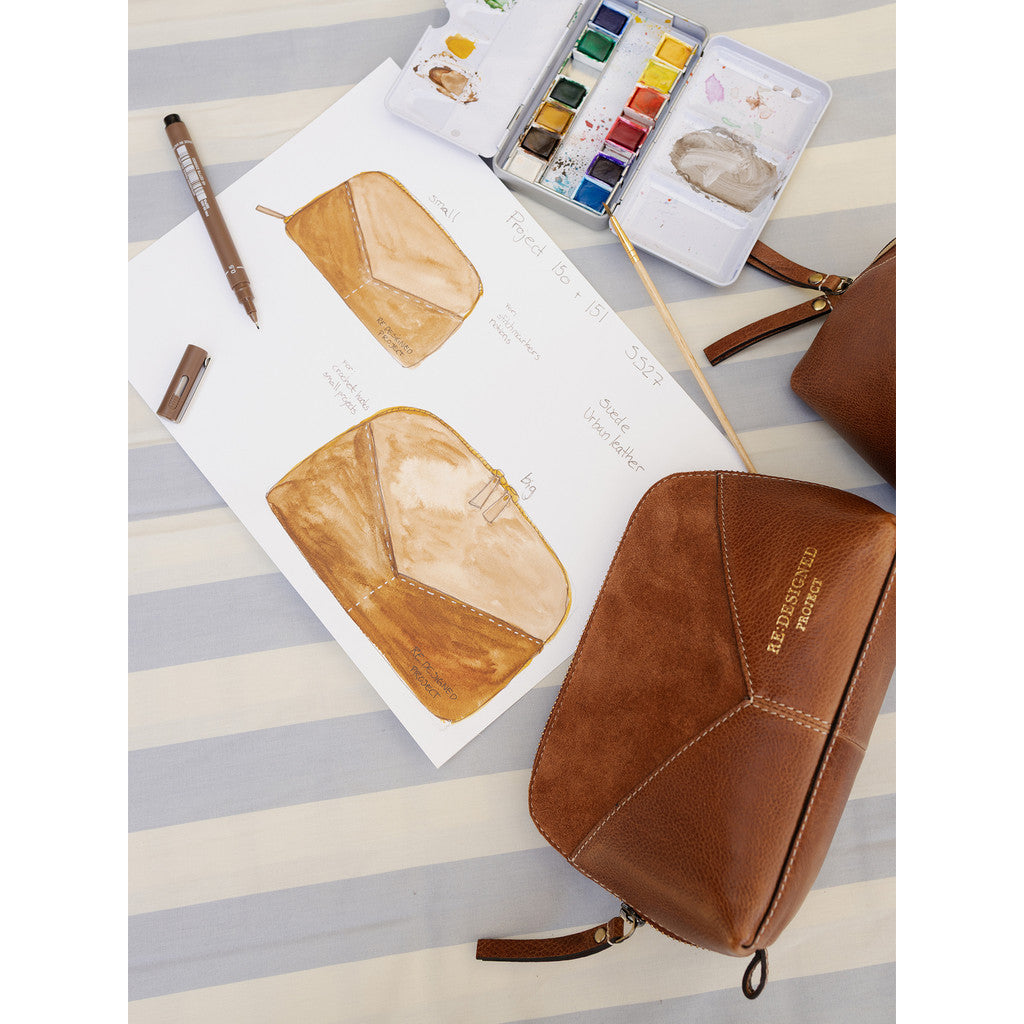Project 150 SUEDE Small Pouch by Re:Designed