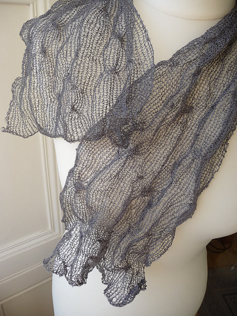 ITO Tetsu (Silk + Stainless Steel Yarn)