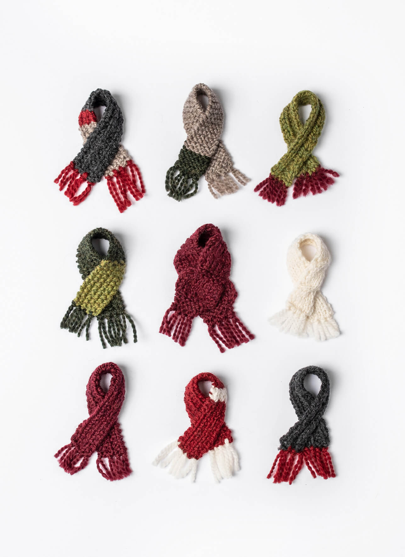 Holiday Cheer Mini Sweater Kit with Woolstok Mini Skein Bundles