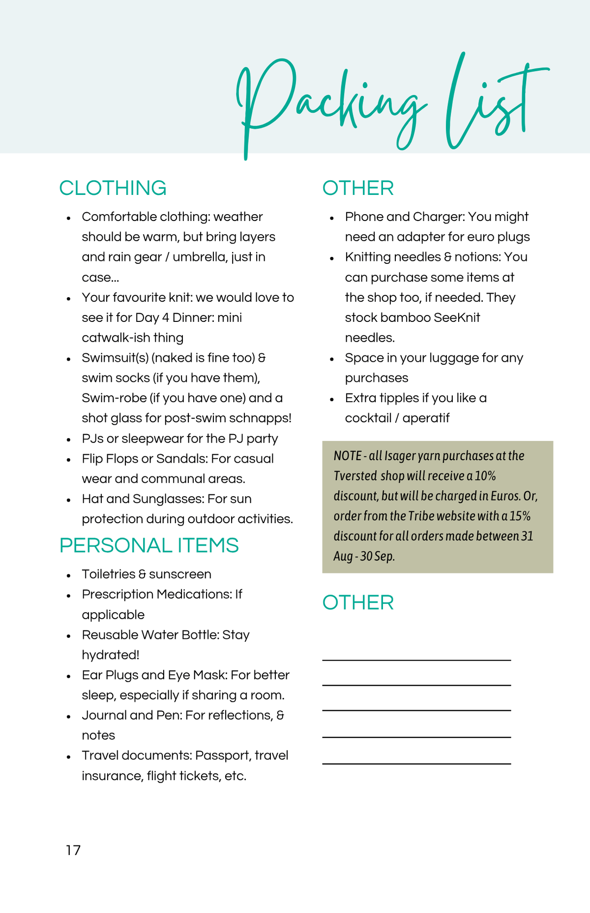 Tribe Isager Retreat - Tversted 2026