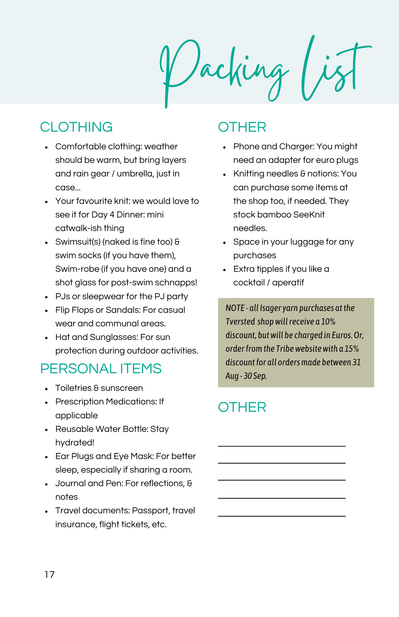 Tribe Isager Retreat - Tversted 2026