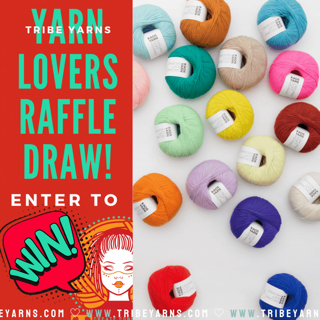 Tribe JOMR Raffle - THE FINAL! tribeyarns