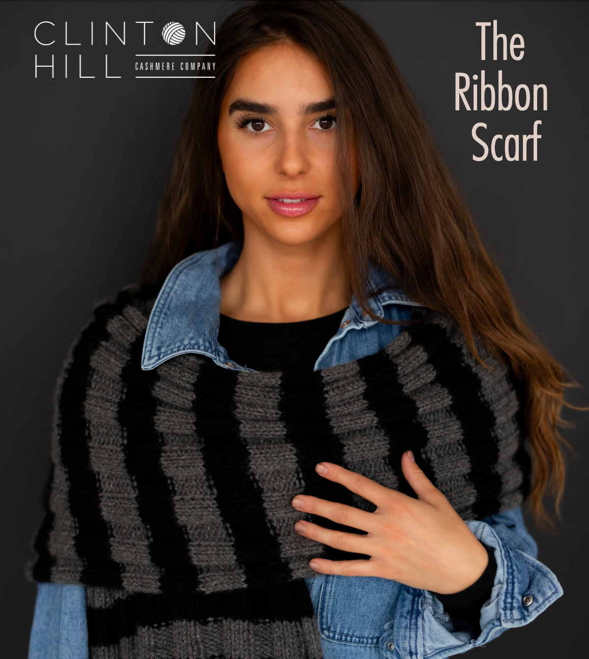 Ribbon Scarf Pattern by Clinton Hill Cashmere Clinton Hill Cashmere