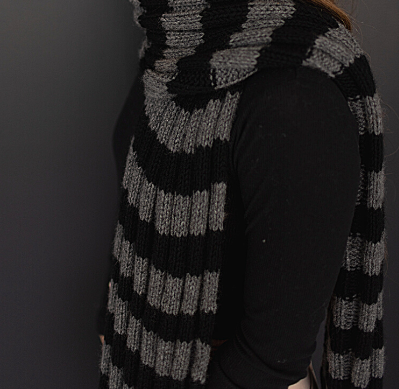 Ribbon Scarf Pattern by Clinton Hill Cashmere Clinton Hill Cashmere