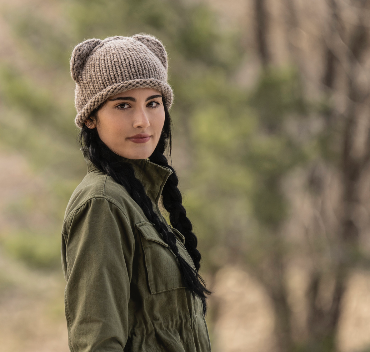 Bibbo Cap Kit in Woolstok North Blue Sky Fibers