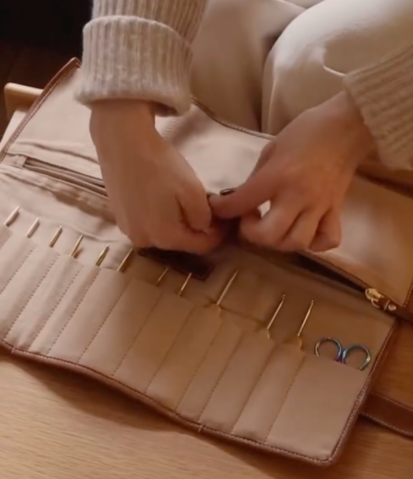 Project 76 Sewing / Darning Needle Leather Case Re:Designed