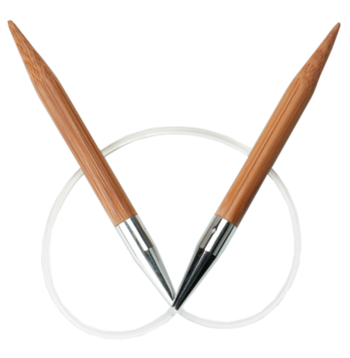 9" (23cm) Chiaogoo BAMBOO Fixed Circular Knitting Needles