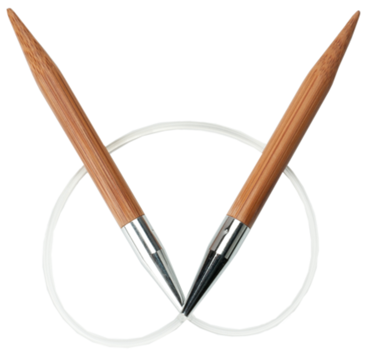 12" (30cm) Chiaogoo BAMBOO Fixed Circular Knitting Needles