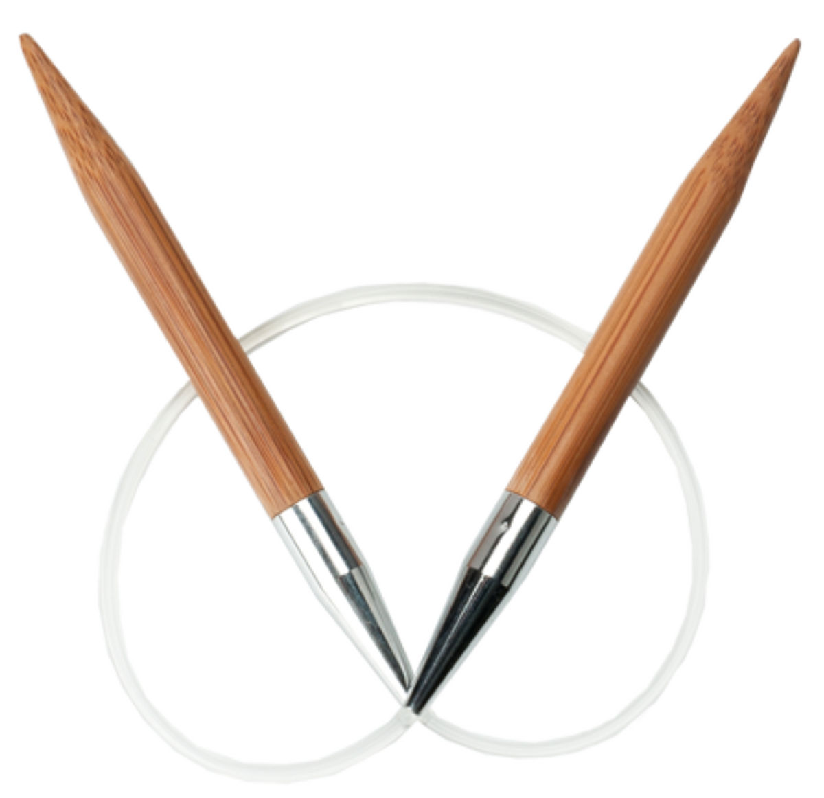 16" (40cm) Chiaogoo BAMBOO Fixed Circular Knitting Needles