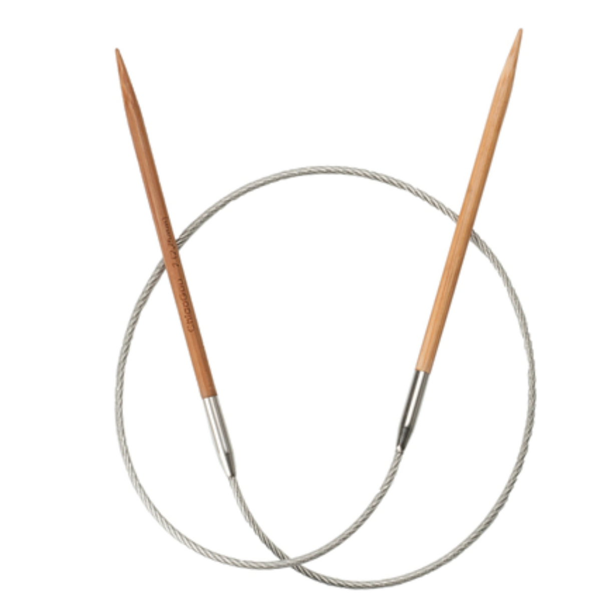 32" (80cm) Chiaogoo BAMBOO Fixed Circular Knitting Needles