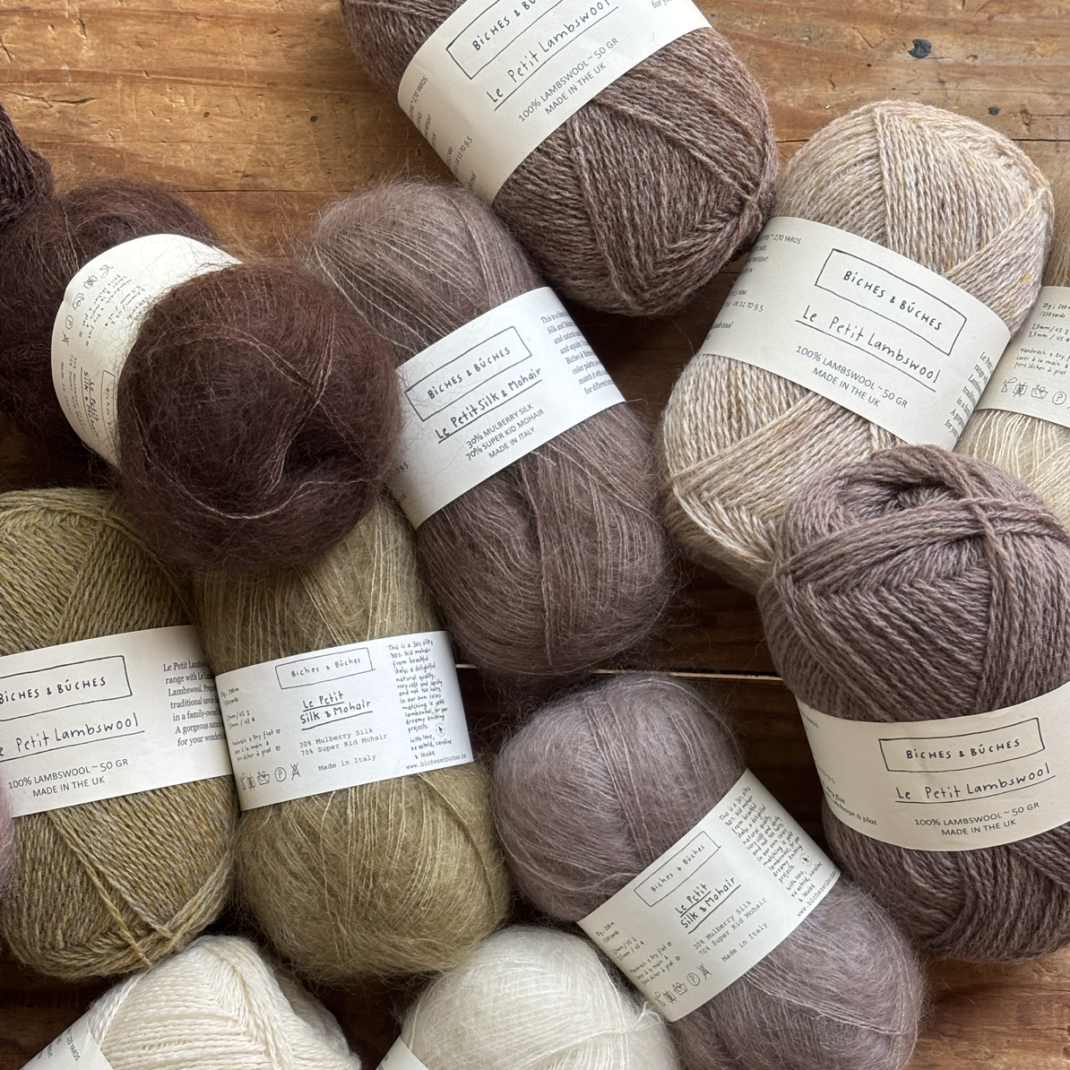 Alba Shawl Kits by Astrid Troland