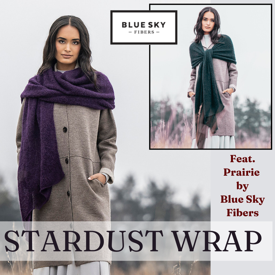 Amsterdam Wrap Blue Sky Fibers