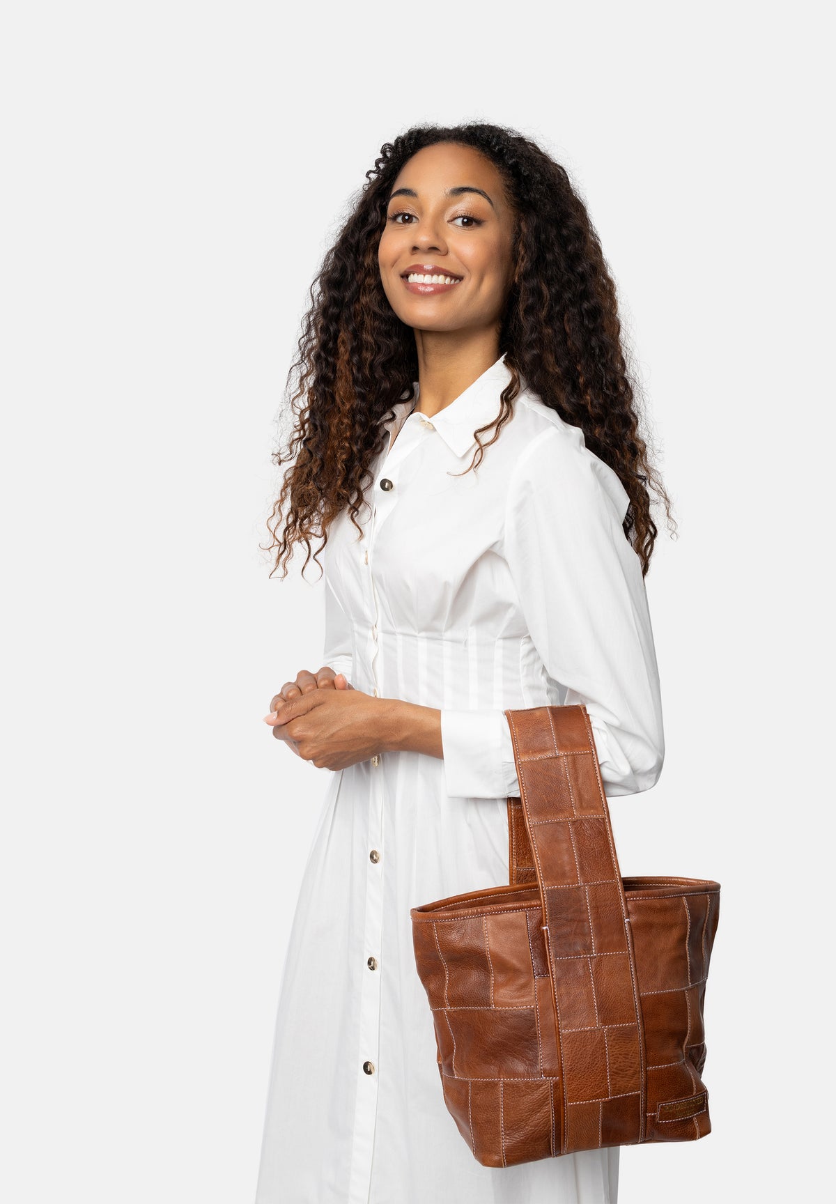 Torn&Cut 81 Knitting Shoulder Bag by Re:Designed