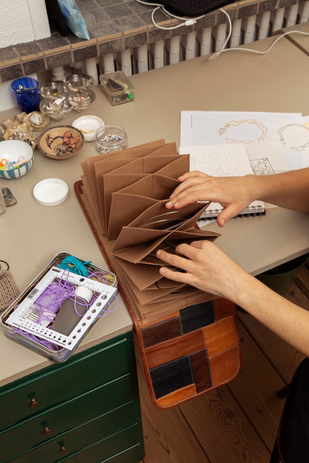 Torn&Cut 93 Circular Needle Case by Re:Designed