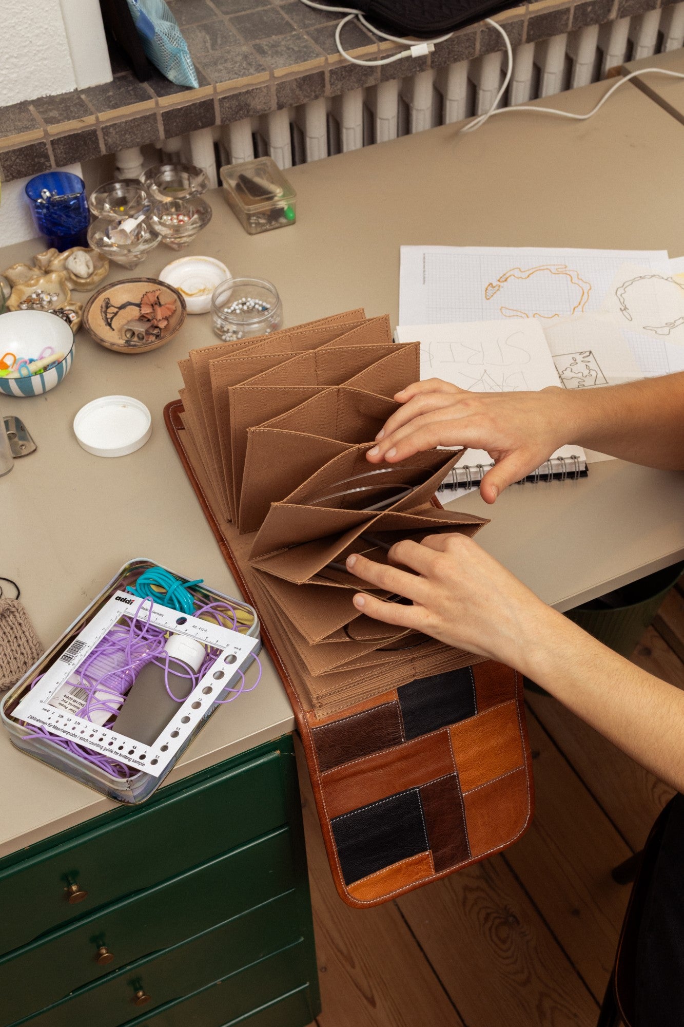 Torn&Cut 93 Circular Needle Case by Re:Designed