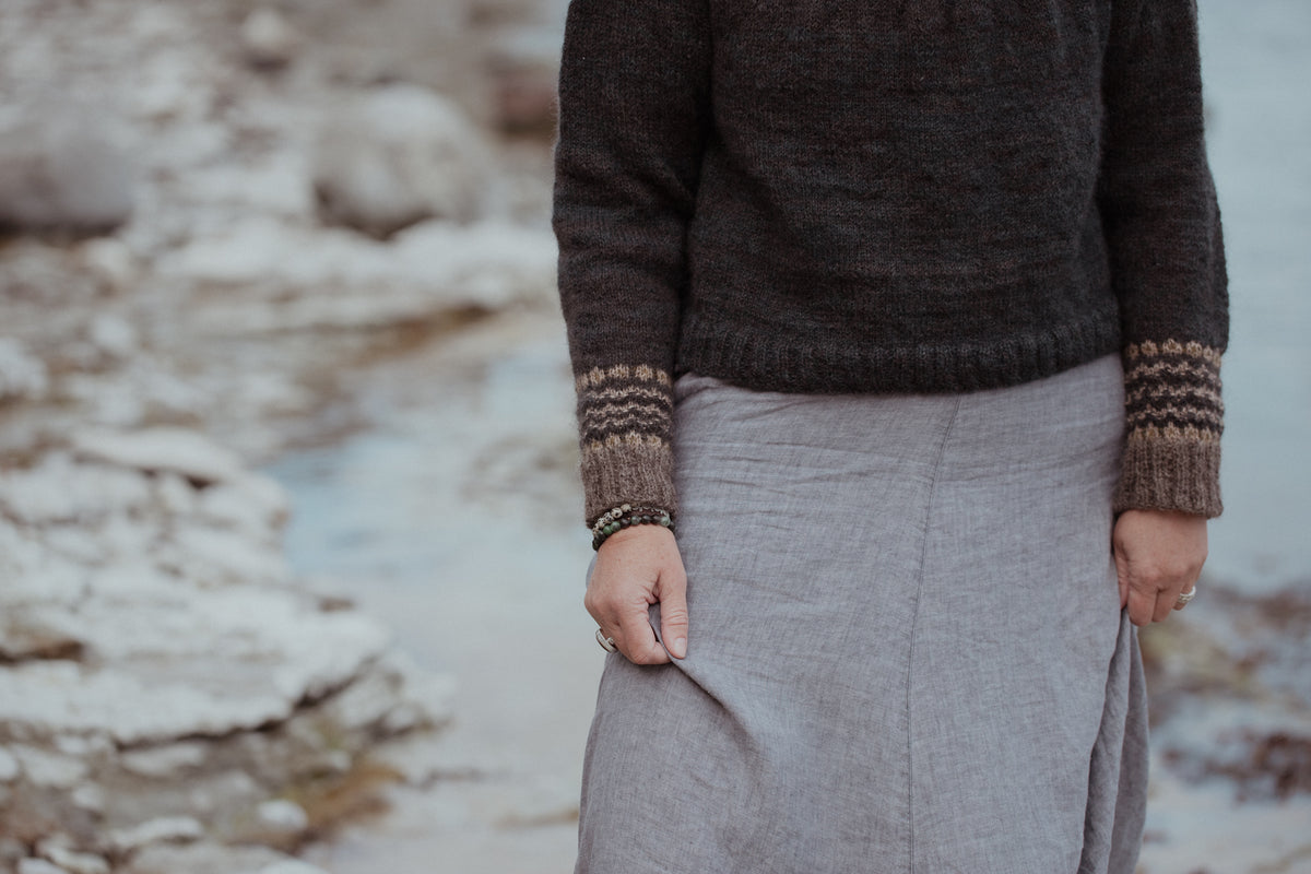 The Island and the Forest: A Knitted Correspondence