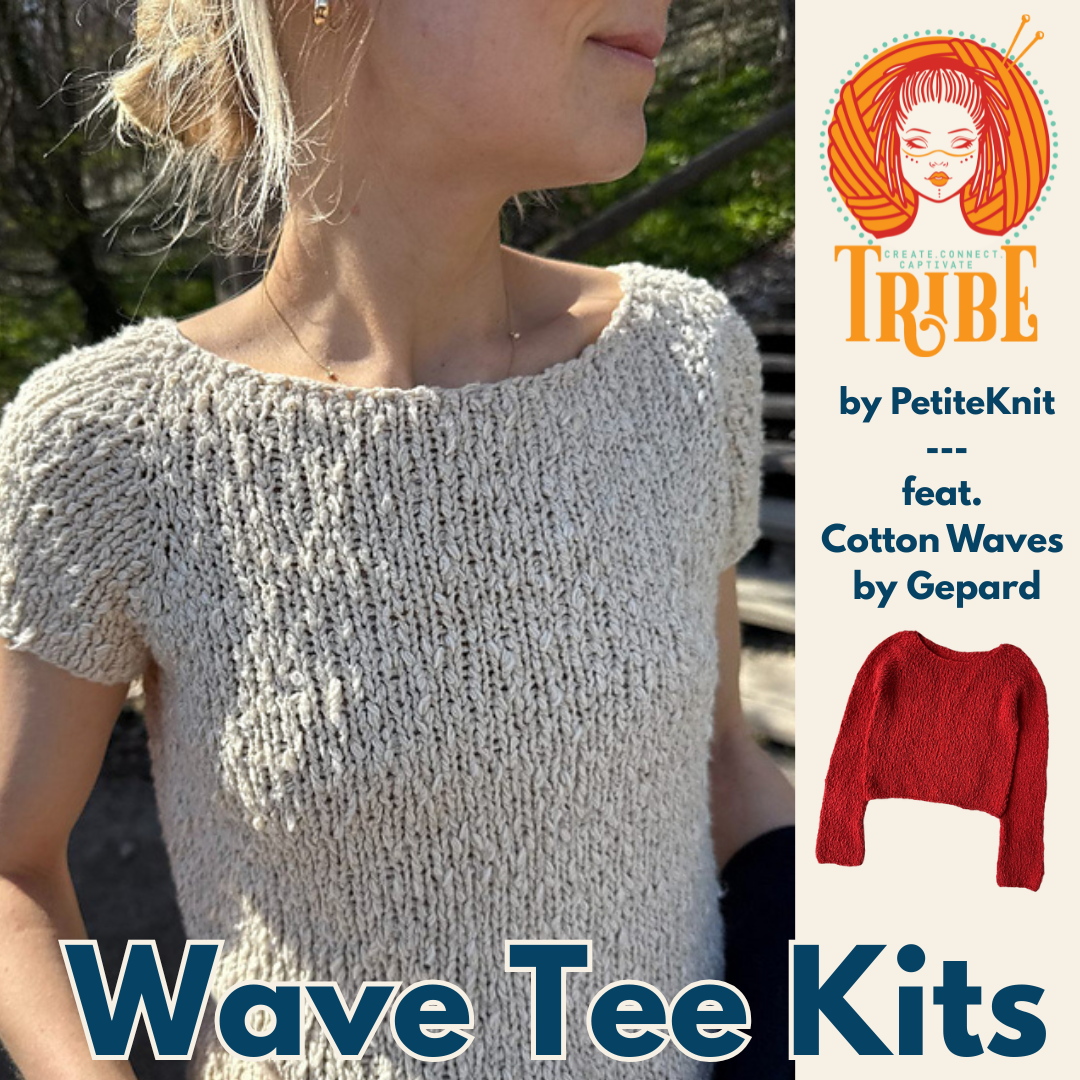 Wave Tee Kit with Cotton Waves