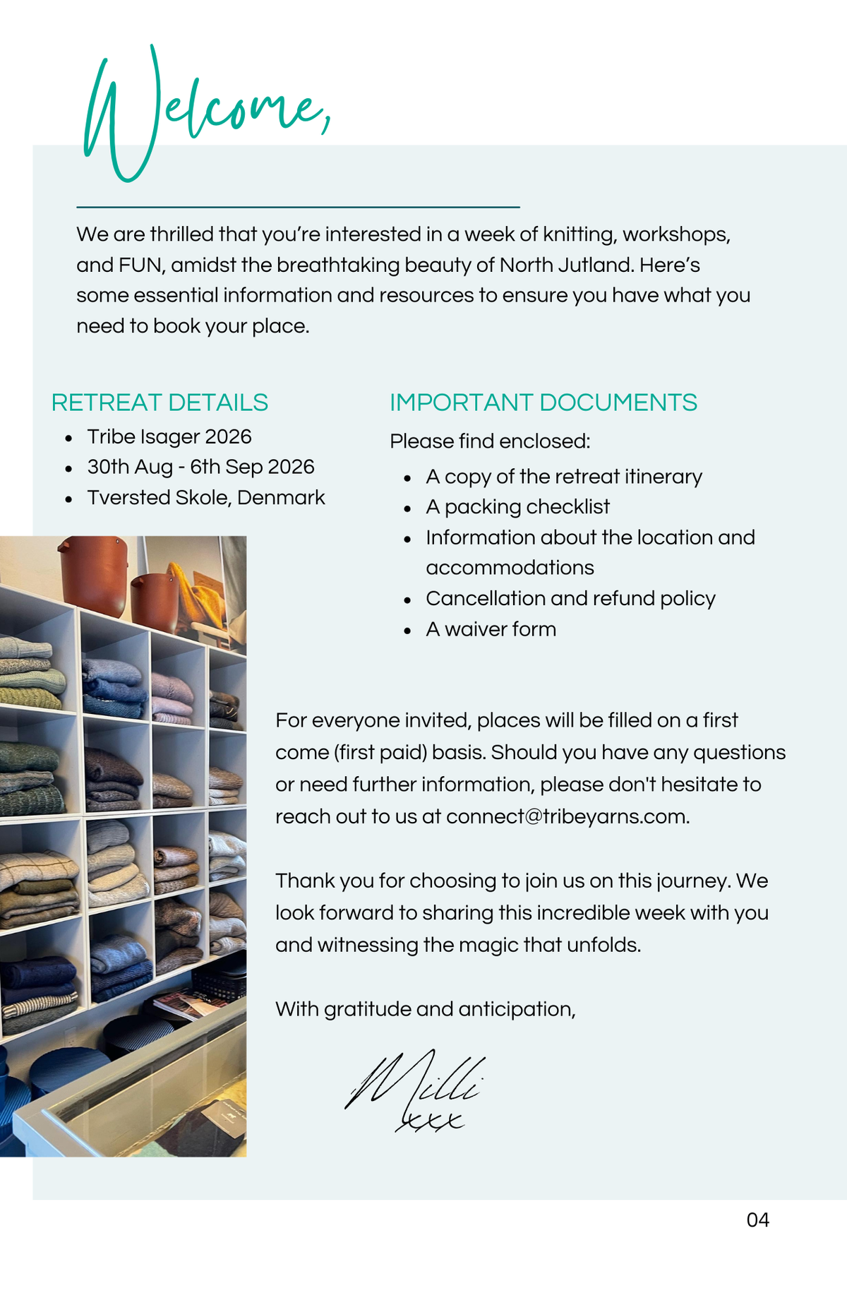 Tribe Isager Retreat - Tversted 2026